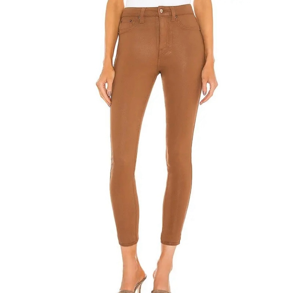 Aline High Rise Skinny in Coated Cognac
PISTOLA